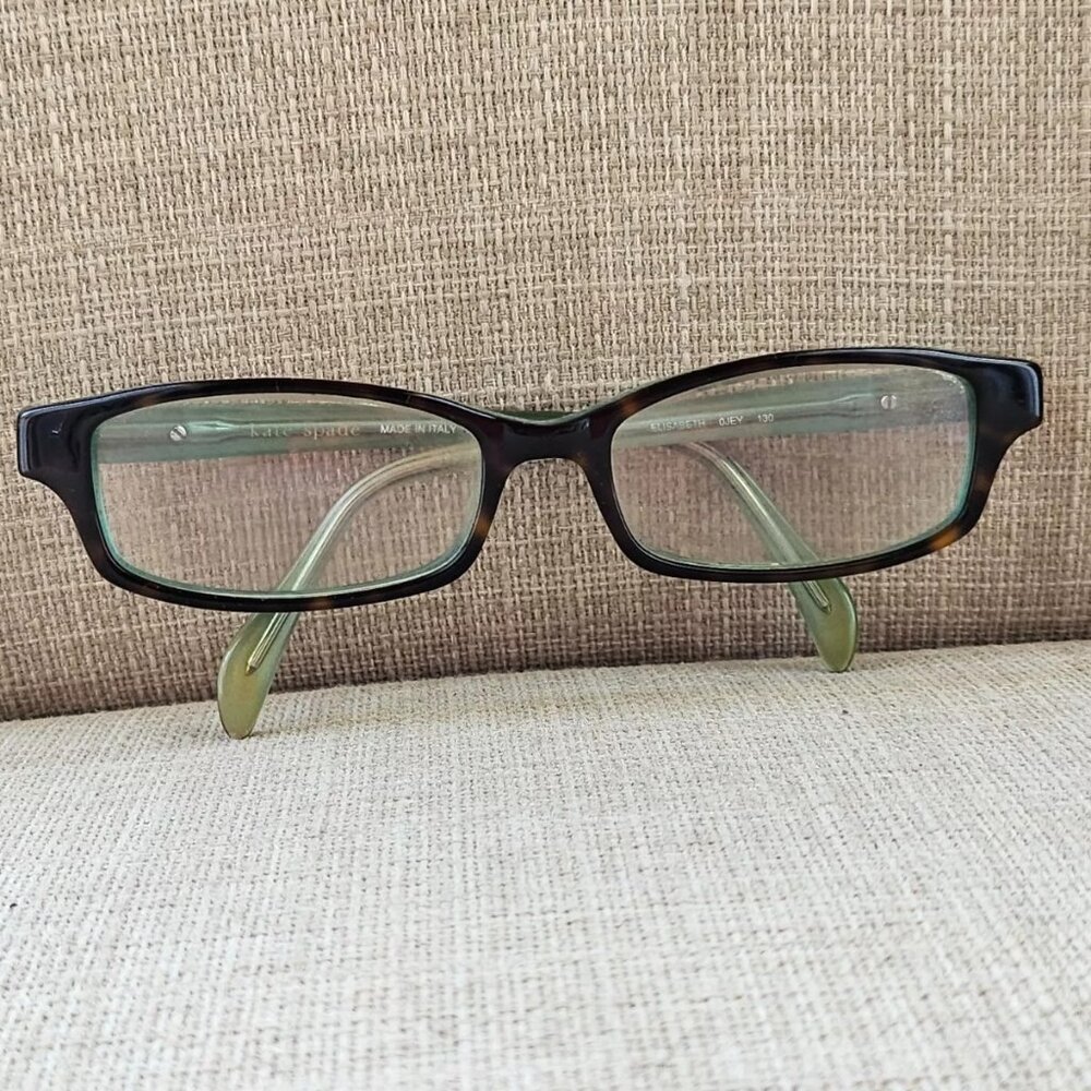 Kate Spade Elisabeth Women Glasses/Eyeglasses Frame Dark Tortoise Made in Italy - Picture 3 of 11